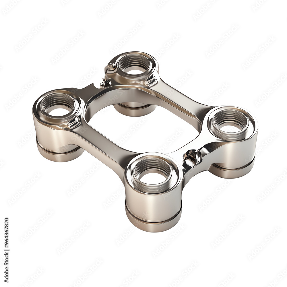 High-quality metallic component showcasing precision engineering and design for mechanical applications. High-quality metallic component showcasing precision engineering and design for mechanical applications.