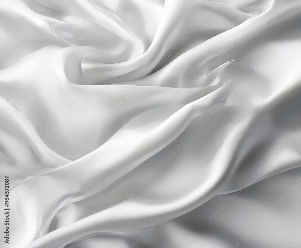 a close-up view of a white fabric, possibly silk, with a smooth, flowing texture. The fabric appears to be crumpled, creating a sense of movement and softness. a close-up view of a white fabric, possibly silk, with a smooth, flowing texture. The fabric appears to be crumpled, creating a sense of movement and softness.