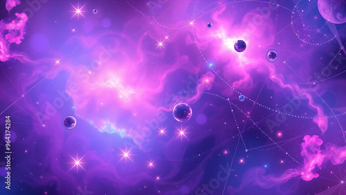 Nebula Dreamscape Abstract Background