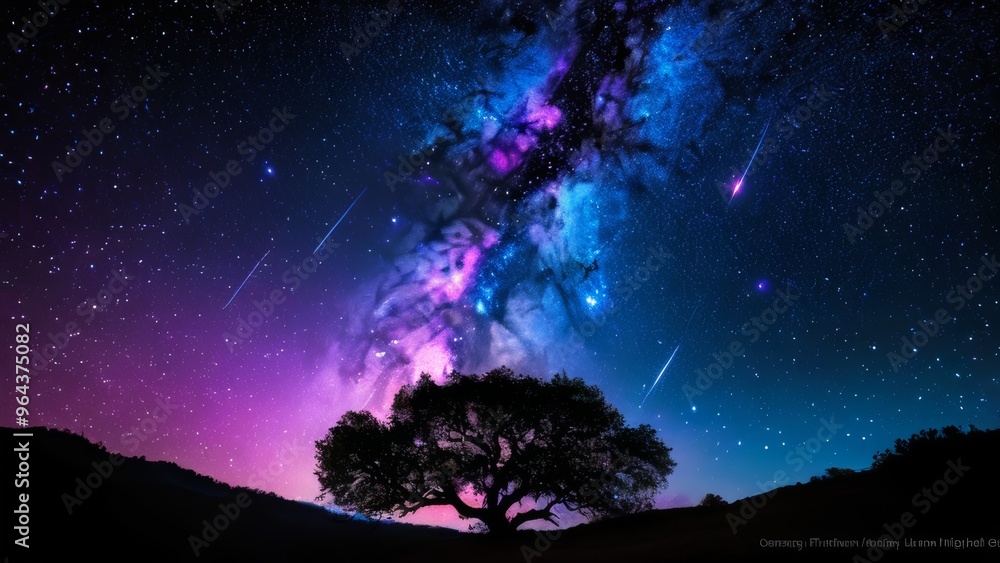 Fototapeta premium starry night sky. background starry night, nebula. galaxy