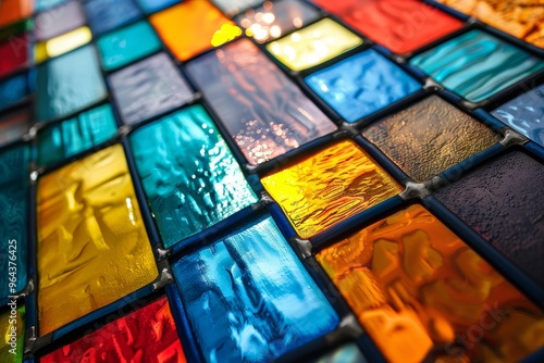 Colorful Reflections Stained Glass Designs