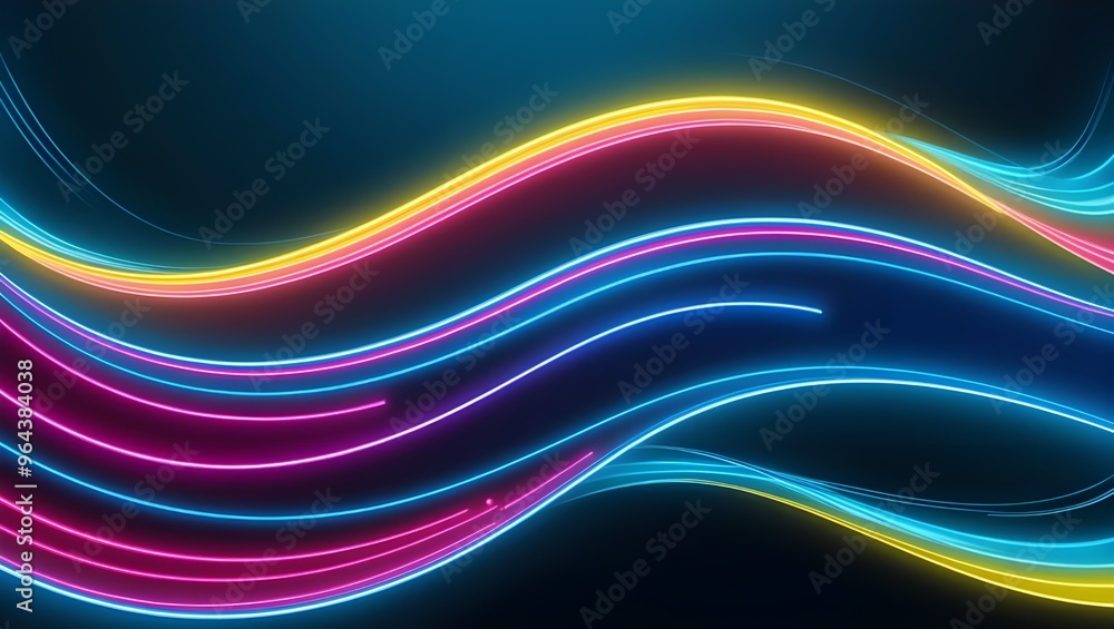 abstract colorful wave background abstract colorful wave background
