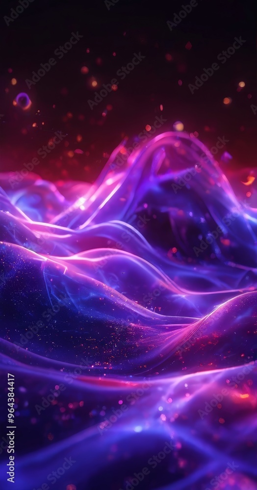 a digital art piece featuring a swirling, ethereal landscape with a gradient of purple and red hues, creating a sense of movement and energy. a digital art piece featuring a swirling, ethereal landscape with a gradient of purple and red hues, creating a sense of movement and energy.