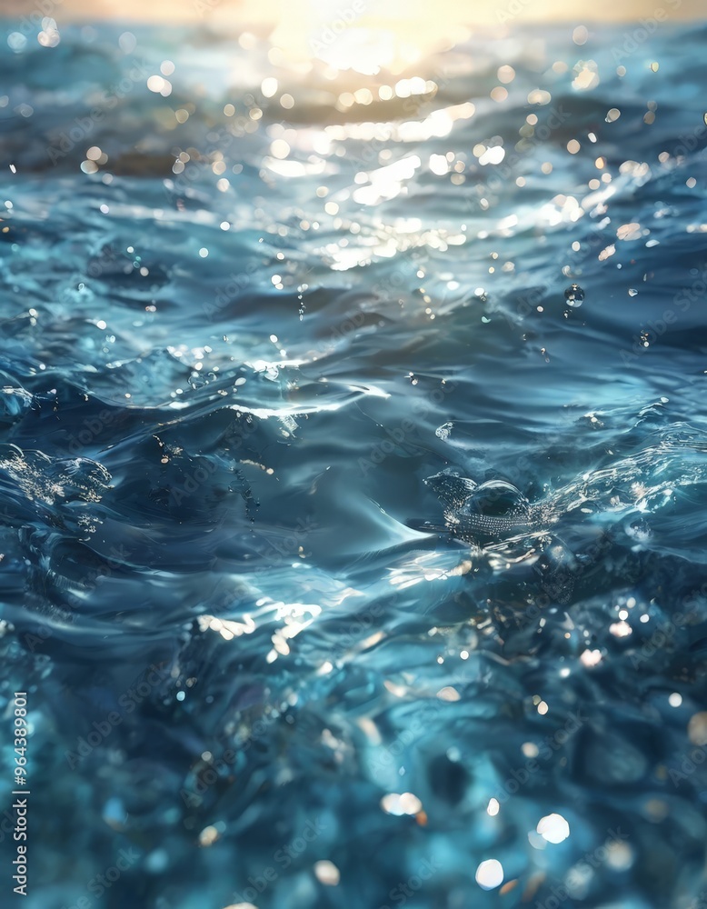 a serene scene of a body of water, likely a lake or ocean, with the sun's rays reflecting off the water's surface, creating a sparkling effect. a serene scene of a body of water, likely a lake or ocean, with the sun's rays reflecting off the water's surface, creating a sparkling effect.
