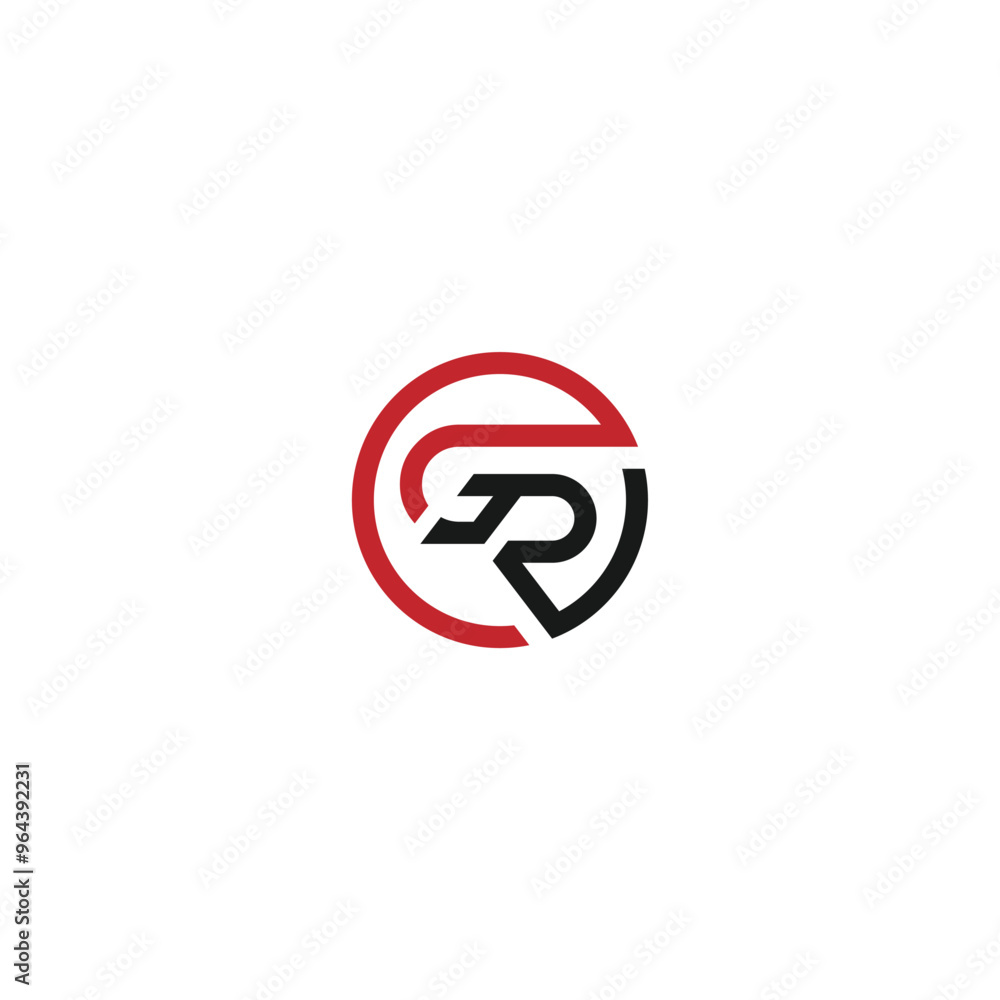 GR or RG letter logo design. Abstract outstanding professional business awesome artistic branding company different colors illustration. GR or RG letter logo design. Abstract outstanding professional business awesome artistic branding company different colors illustration.