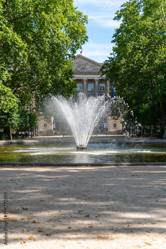 fountain in the park