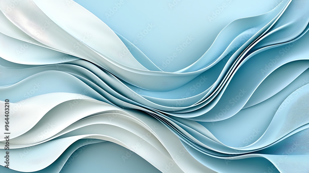 Abstract wavy lines of blue and white create a soothing texture, flowing like water in a serene design. Abstract wavy lines of blue and white create a soothing texture, flowing like water in a serene design.