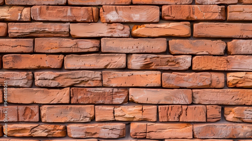 Uniform Stacked Brick Wall, a meticulously arranged backdrop featuring bricks of consistent size and shape, exuding a sense of neatness and structural harmony. Uniform Stacked Brick Wall, a meticulously arranged backdrop featuring bricks of consistent size and shape, exuding a sense of neatness and structural harmony.