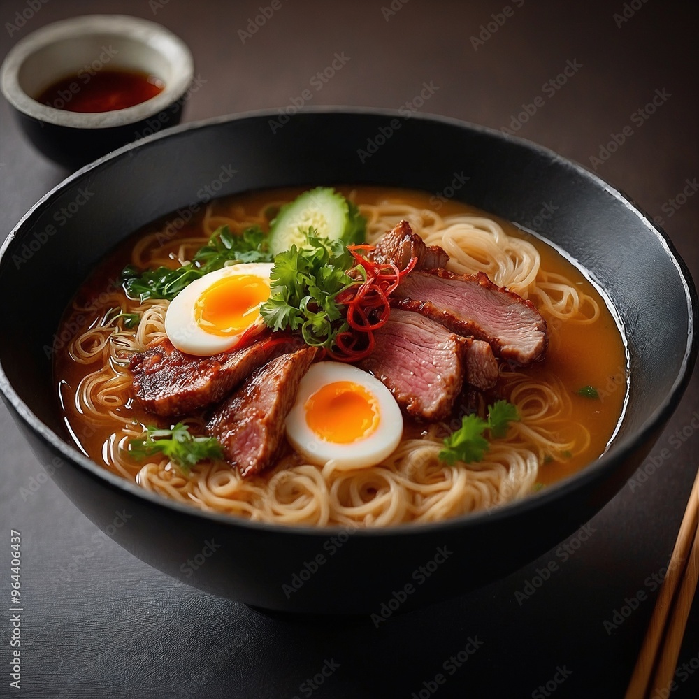Healthy ramen noodles egg japanese culture food ready-to-eat soup bowl meal broth pork savory gourmet chopstick east asian close-up freshness dinner lunch asian food heat - temperature Photography Healthy ramen noodles egg japanese culture food ready-to-eat soup bowl meal broth pork savory gourmet chopstick east asian close-up freshness dinner lunch asian food heat - temperature Photography