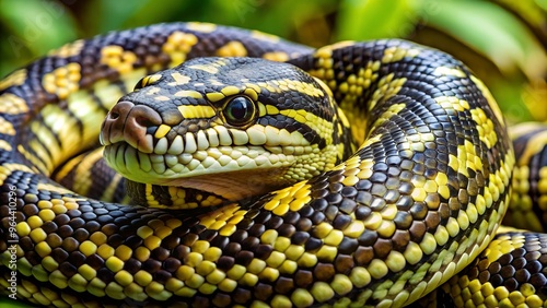 Carpet Python snake