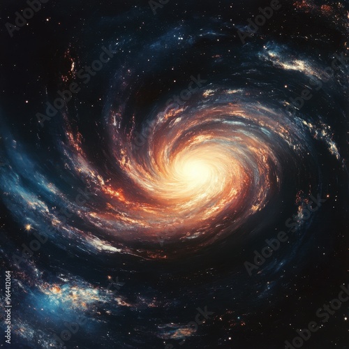 Spiral Galaxy Vortex