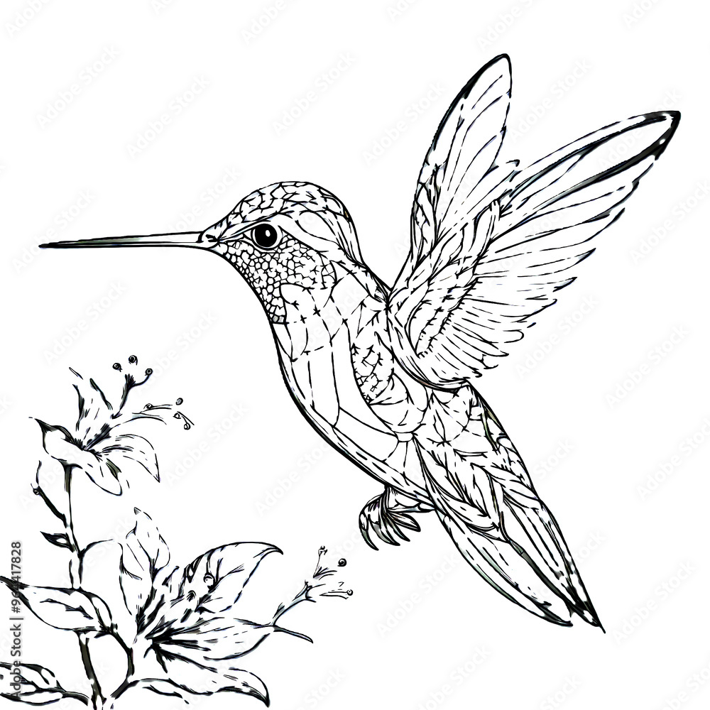 Obraz premium hummingbird bird