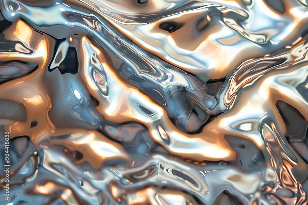 Reflective Beauty A Close-Up of Polished Metal Surfaces Reflective Beauty A Close-Up of Polished Metal Surfaces