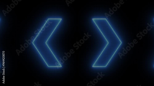 glowing neon light background
