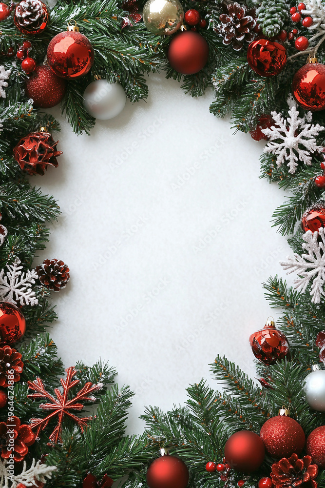 Enchanting Fantasy-Themed Christmas Decorative Frame on a Pristine White Background
Enchanting Fantasy-Themed Christmas Decorative Frame on a Pristine White Background