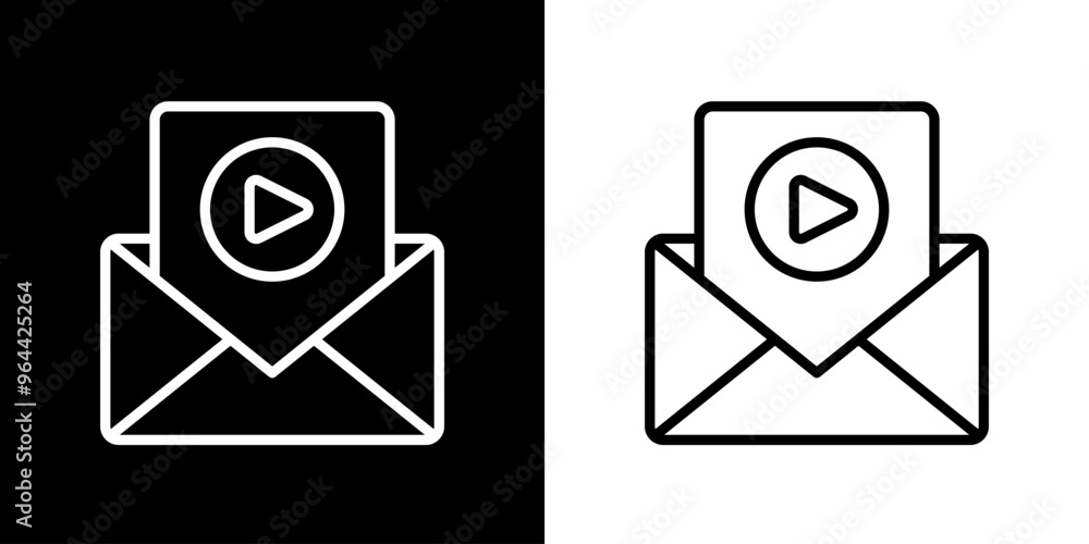 Video marketing icon. Business icon. Online business. Black icon. Silhouette icon Video marketing icon. Business icon. Online business. Black icon. Silhouette icon