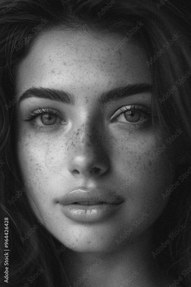 Black and White Portrait of a Beautiful Women
Skincare Model Black and White Portrait of a Beautiful Women
Skincare Model