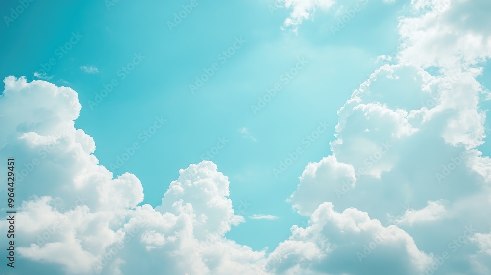 Clean and bright light blue sky with soft clouds, perfect for an uplifting and peaceful atmosphere with ample copy space. Clean and bright light blue sky with soft clouds, perfect for an uplifting and peaceful atmosphere with ample copy space.