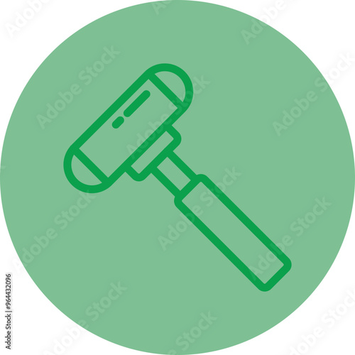 Reflex Hammer Icon Design