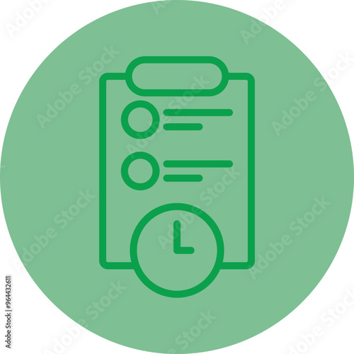 Deadline Icon Design