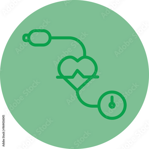 Blood Pressure Vector Icon Design