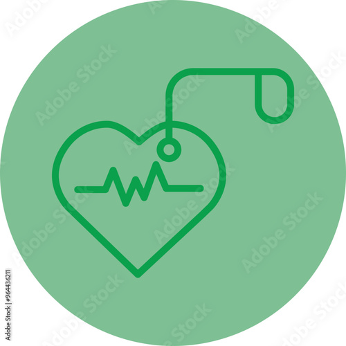 Pacemaker Vector Icon Design