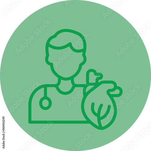 Cardiologist Vector Icon Design