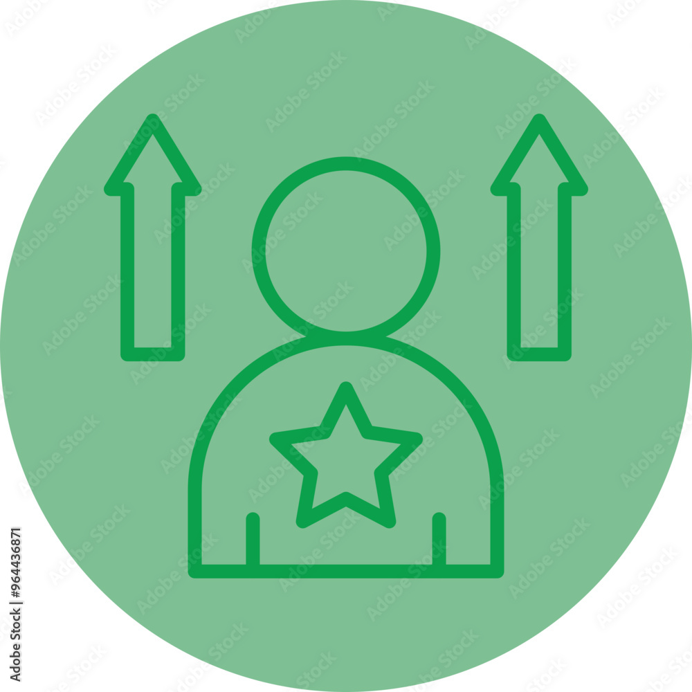 Self Improvement Vector Icon Design Self Improvement Vector Icon Design