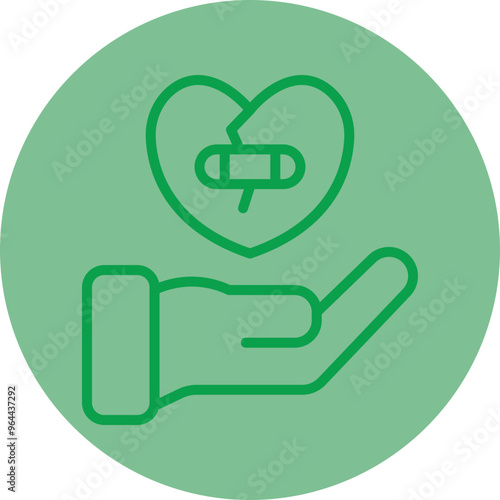Forgiveness Vector Icon Design