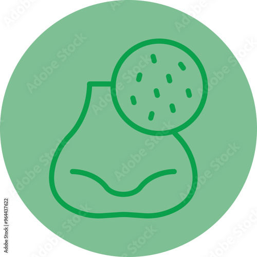 Blackhead Vector Icon Design
