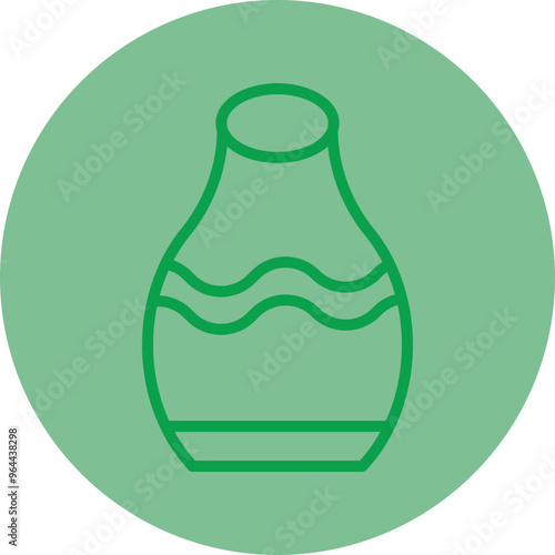 Pottery Vector Icon Design