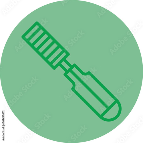 Chisel Vector Icon Design