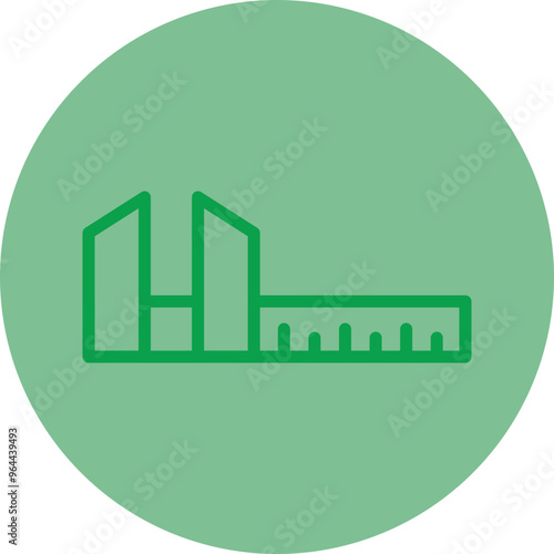 Vernier Caliper Icon Design