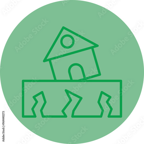 Earthquake Icon Design