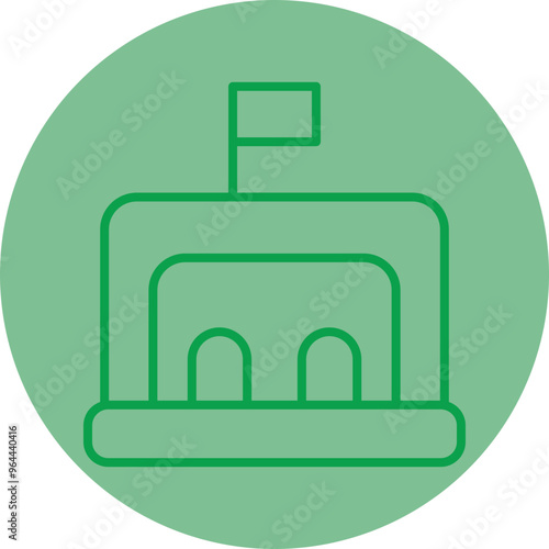 Bunker Icon Design