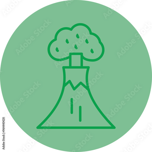 Eruption Icon Design