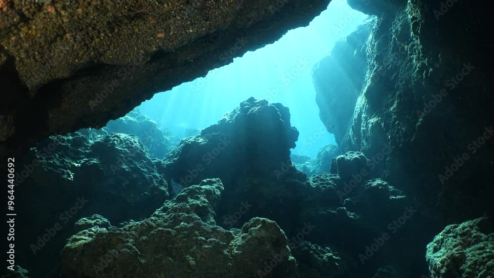 sun rays sun beams and sun shine underwater in cave beautiful light scenery in ocean scuba divers to see in cave backgrounds sun rays sun beams and sun shine underwater in cave beautiful light scenery in ocean scuba divers to see in cave backgrounds