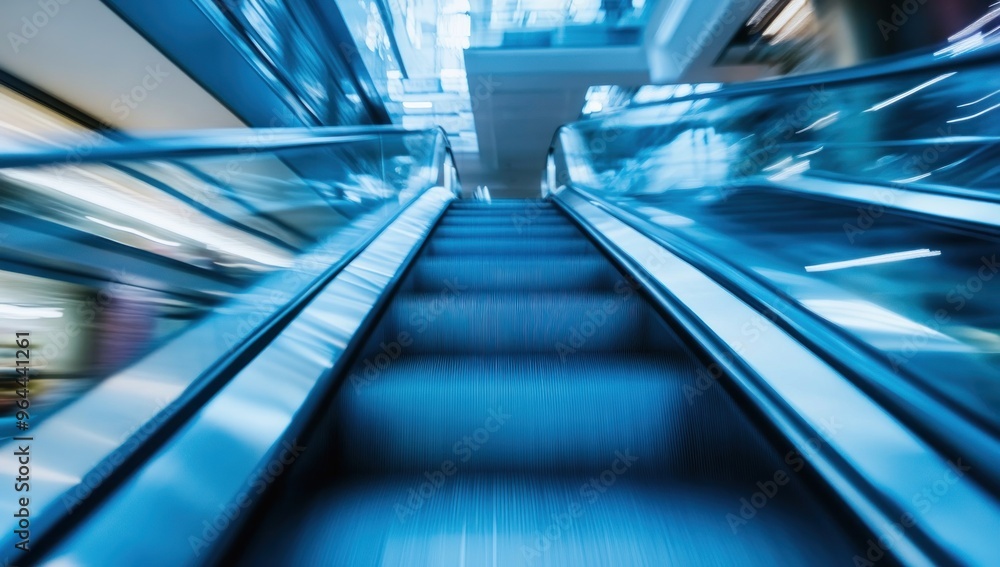 Escalator Motion Blur Photography Escalator Motion Blur Photography