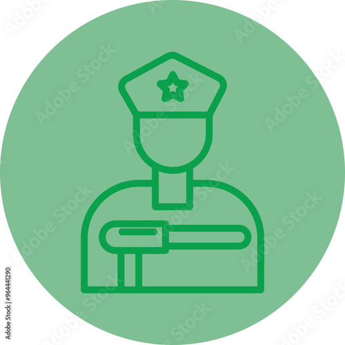 Police Icon Design