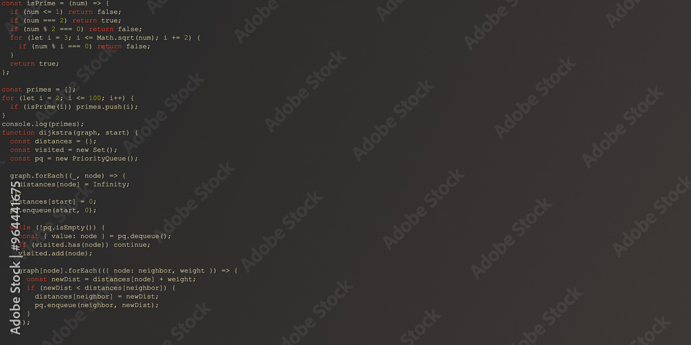 IDE Interface with Random Code: Programmer's Workspace IDE Interface with Random Code: Programmer's Workspace