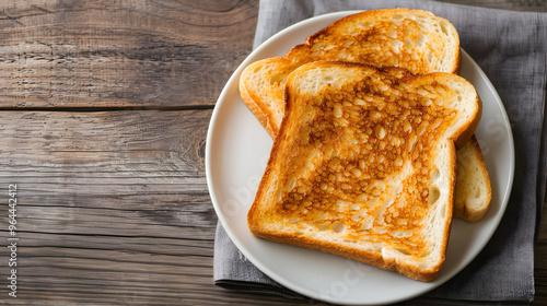 toast with butter photo