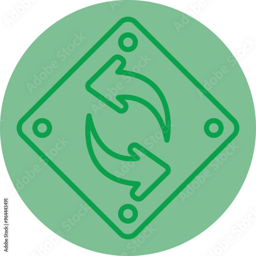 Repeat Vector Icon Design