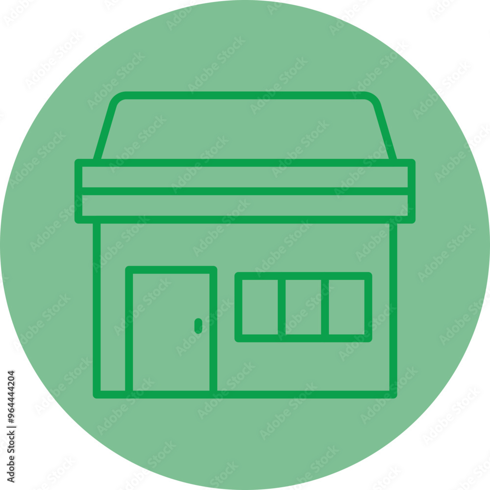 Convenience Store Vector Icon Design Convenience Store Vector Icon Design