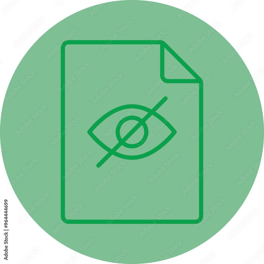 Hidden File Vector Icon Design Hidden File Vector Icon Design