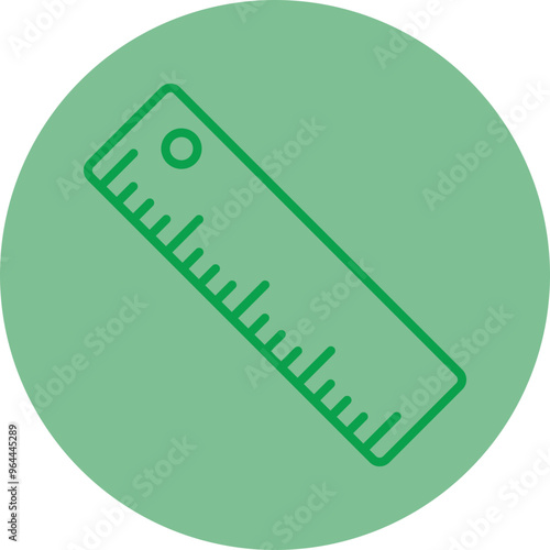 Ruler Vector Icon Design