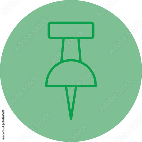 Pin Vector Icon Design