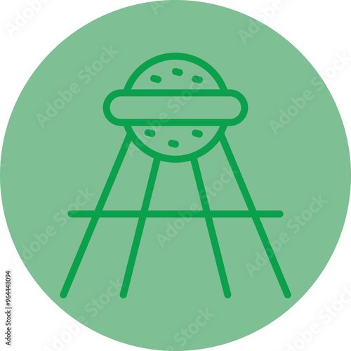 Sputnik Vector Icon Design