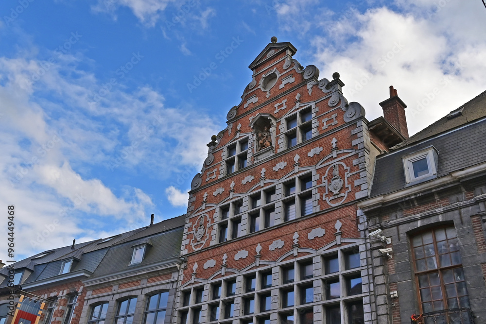 Tournai, le antiche case del centro storico, Fiandre - Belgio Tournai, le antiche case del centro storico, Fiandre - Belgio