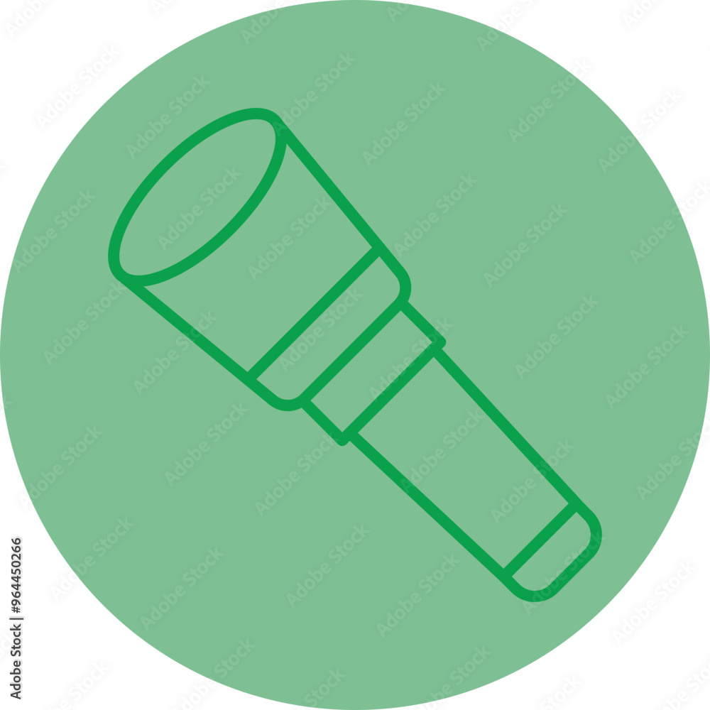 Spyglass Vector Icon Design Spyglass Vector Icon Design