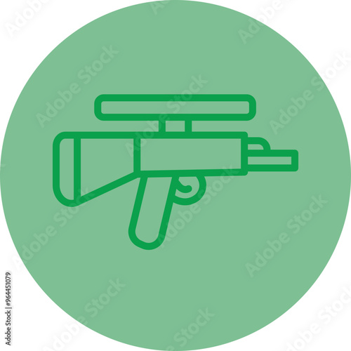 Sniper Vector Icon Design